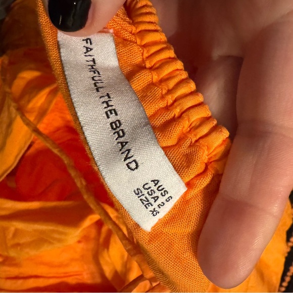 Faithfull the Brand Wilonna Midi Dress OOS new without tags - Picture 6 of 6